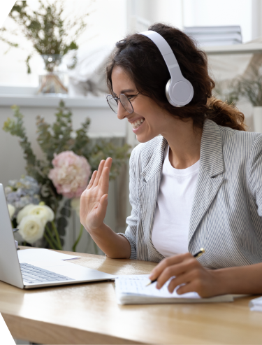 Woman working